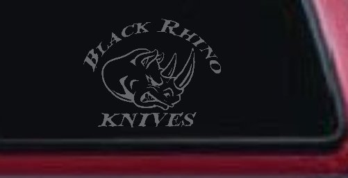 Black Rhino Knives (Silver)