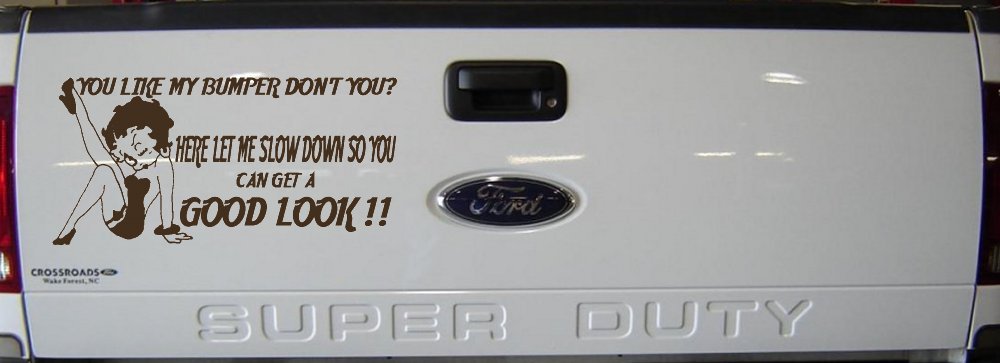 Awesome Bumper Style Boost Your Car's Look Today (Brown)