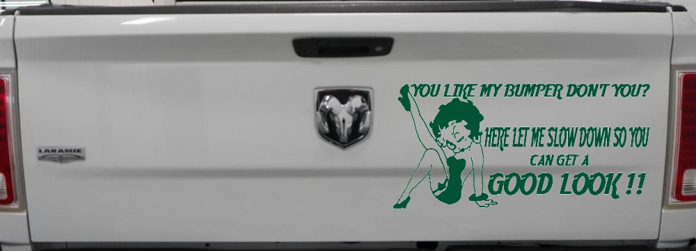 Like my Bumper (Dark Green)