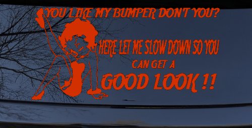 Like my Bumper (Orange Red)
