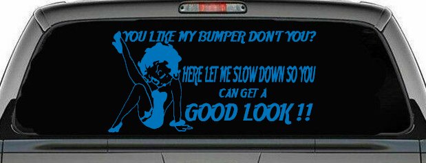Like my Bumper (Sky Blue)