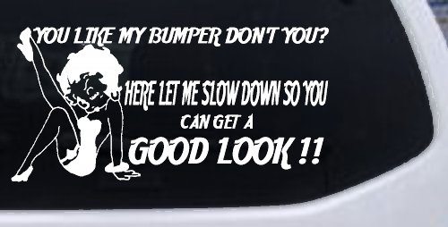 Like my Bumper (White)