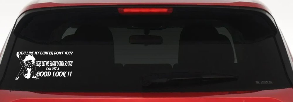 Like my Bumper (White)