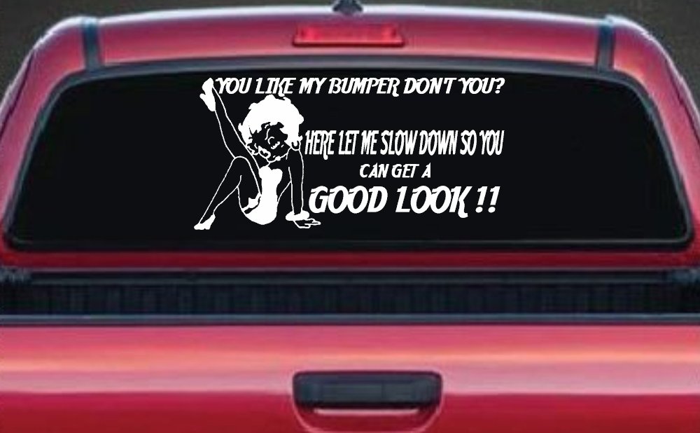 Awesome Bumper Style Boost Your Car's Look Today (White)