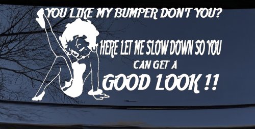 Like my Bumper (White)