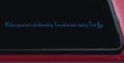 Velvet Rope (Blue)