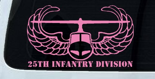 25th Infantry Division Airborne Air Assault Helicopter Car or Truck Window Decal Sticker