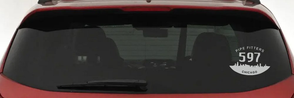 Pipe Fitters Local 597 Car or Truck Window Decal Sticker