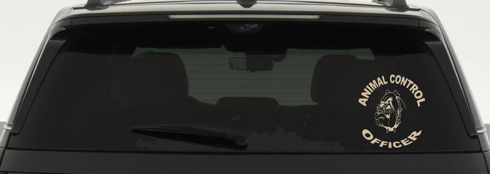 Animal Control Officer Car or Truck Window Decal Sticker