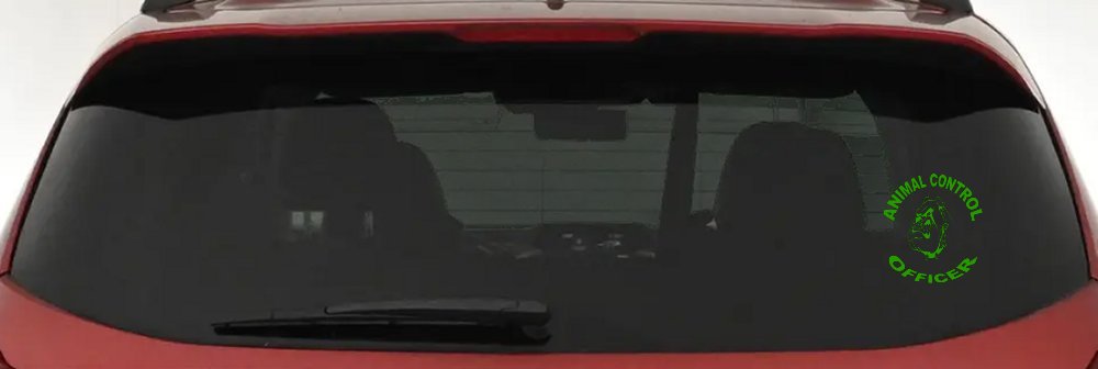Animal Control Officer Car or Truck Window Decal Sticker