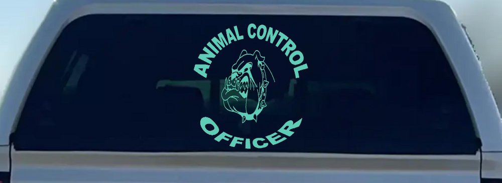 Animal Control Officer Car or Truck Window Decal Sticker