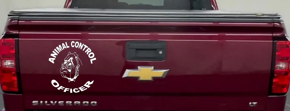 Animal Control Officer Car or Truck Window Decal Sticker