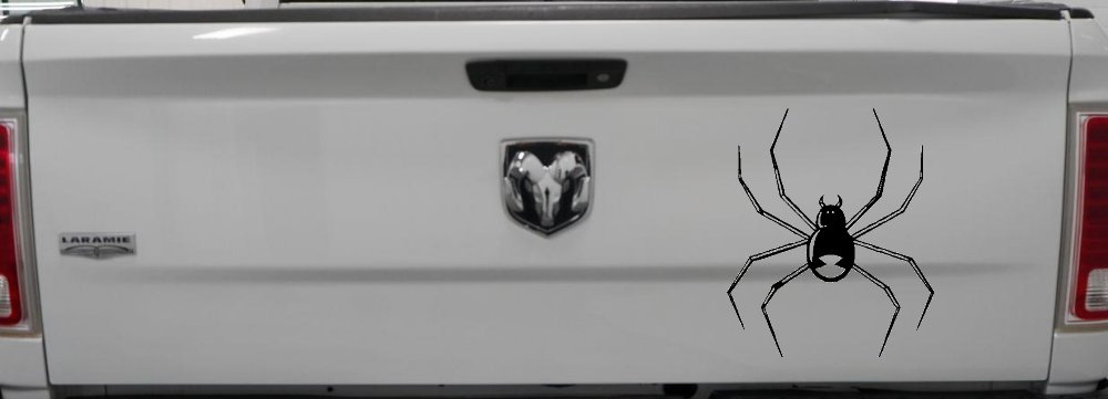 Black Widow Spider Car or Truck Window Decal Sticker