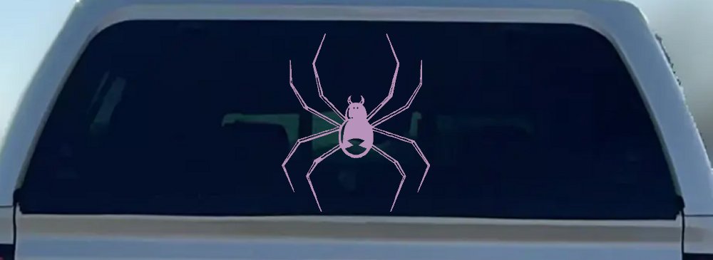 Black Widow Spider Car or Truck Window Decal Sticker