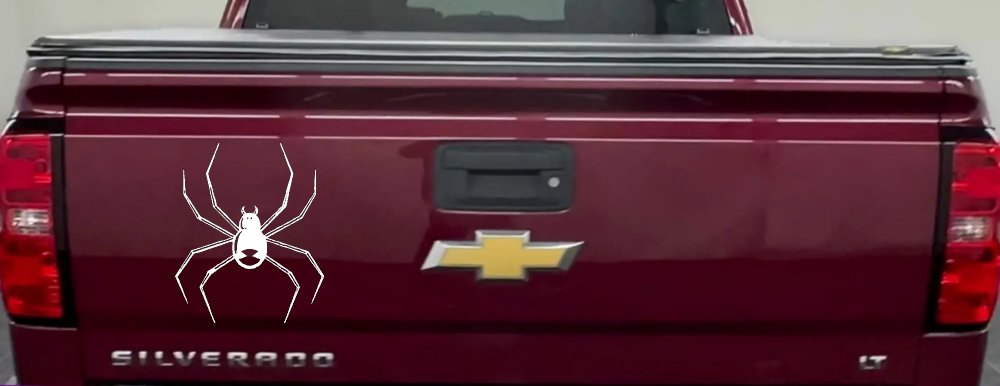 Black Widow Spider Car or Truck Window Decal Sticker