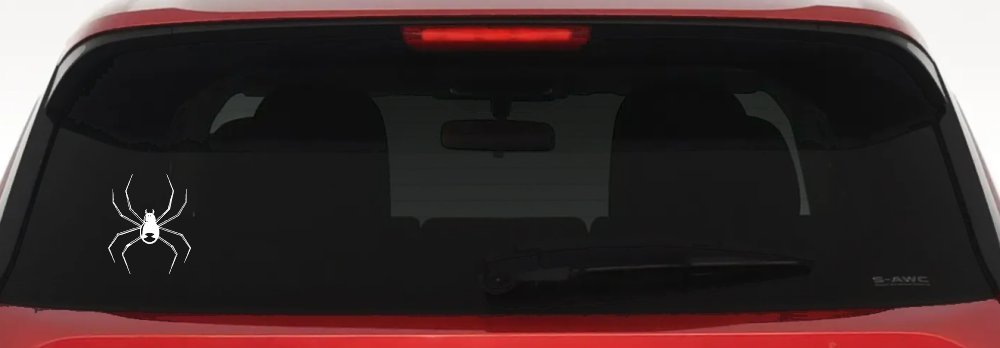Black Widow Spider Car or Truck Window Decal Sticker