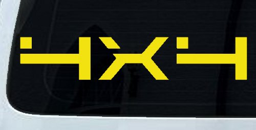 4 x 4 Off Road Car or Truck Window Decal Sticker