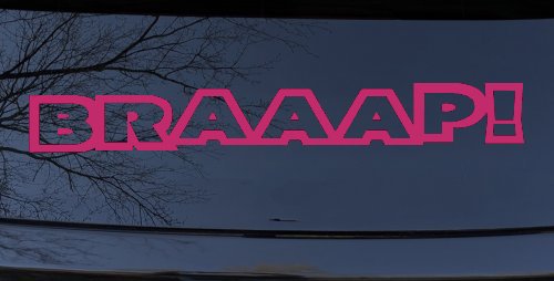 BRAAAP Car or Truck Window Decal Sticker
