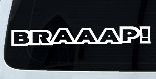 BRAAAP Car or Truck Window Decal Sticker