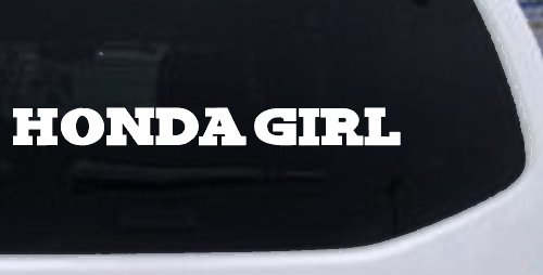 Honda Girl Car or Truck Window Decal Sticker
