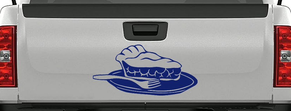 Slice of Pie Restaurant Window Lettering  Business Car or Truck Window Decal Sticker
