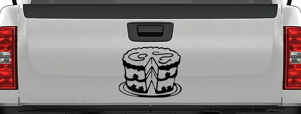 Cake Business Window Lettering Sign Car or Truck Window Vinyl Decal Sticker (Black)