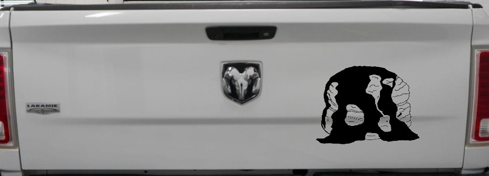 Biscuit and Gravy Business Window Lettering Sign Car or Truck Window Vinyl Decal Sticker (Black)