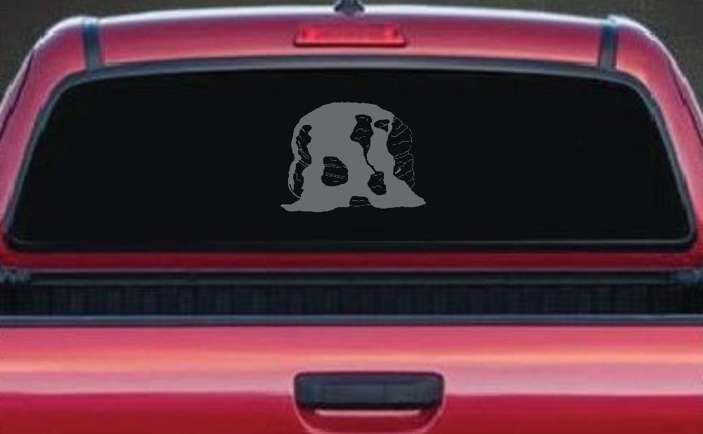 Biscuit and Gravy Business Window Lettering Sign Car or Truck Window Decal Sticker (Silver)