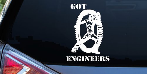 Got Engineers Car or Truck Window Decal Sticker