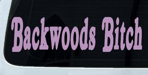 Backwoods Bitch Country Car or Truck Window Decal Sticker