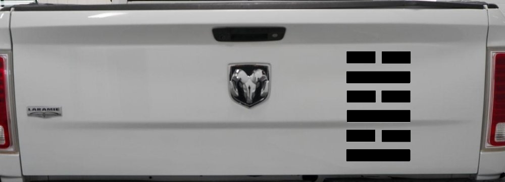 Snake Eyes GI Joe Car or Truck Window Decal Sticker