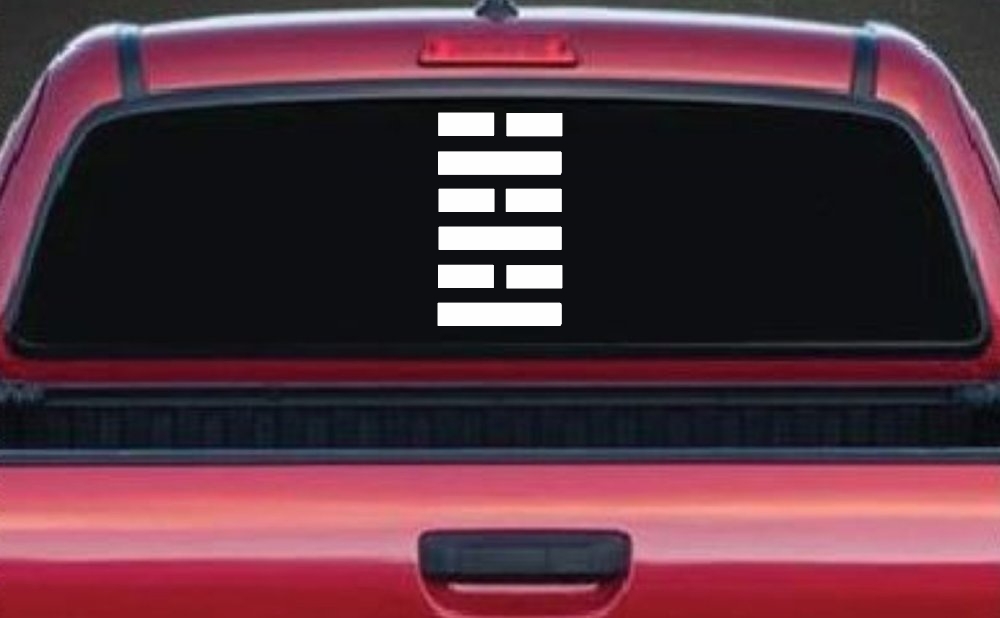 Snake Eyes GI Joe Car or Truck Window Decal Sticker