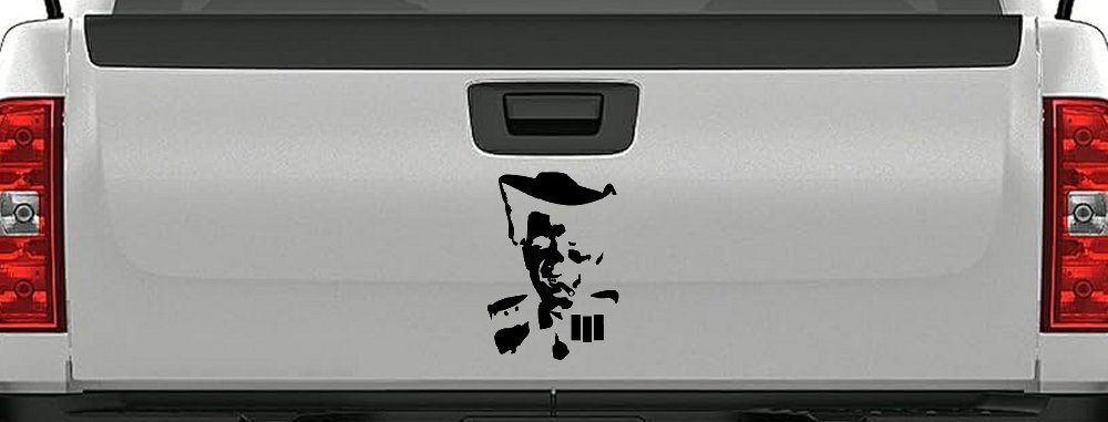 Hank III With Cigarette Car or Truck Window Decal Sticker