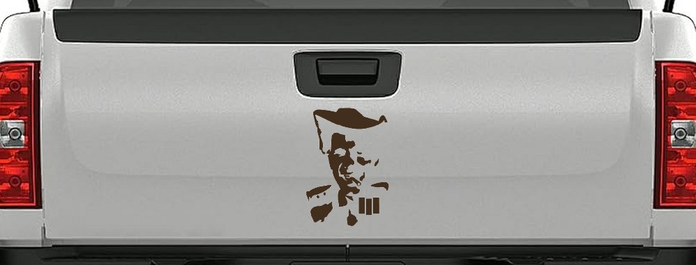 Hank III With Cigarette Car or Truck Window Decal Sticker