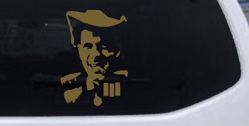 Hank III With Cigarette Car or Truck Window Decal Sticker