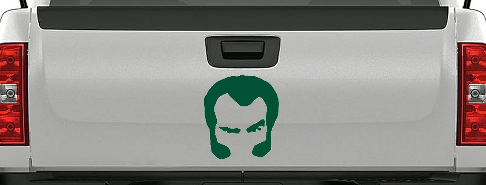 Unknown Hinson Hair And Sideburns Car or Truck Window Decal Sticker