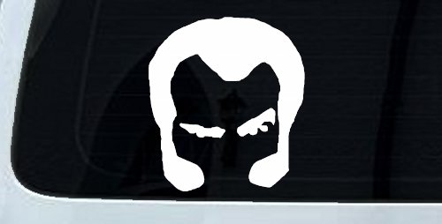 Unknown Hinson Hair And Sideburns Car or Truck Window Decal Sticker