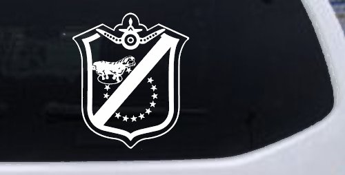 Black Sheep Shield Only Car or Truck Window Decal Sticker (White)