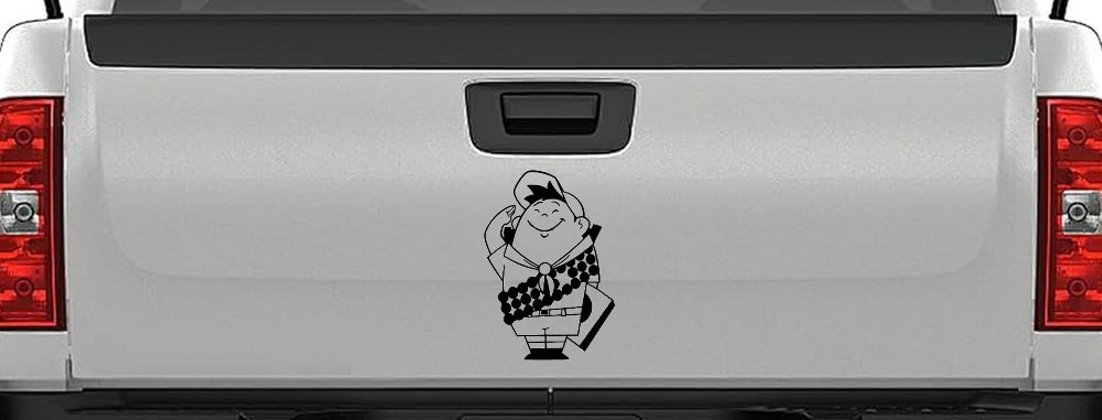 Russell From Up Car or Truck Window Decal Sticker (Black)
