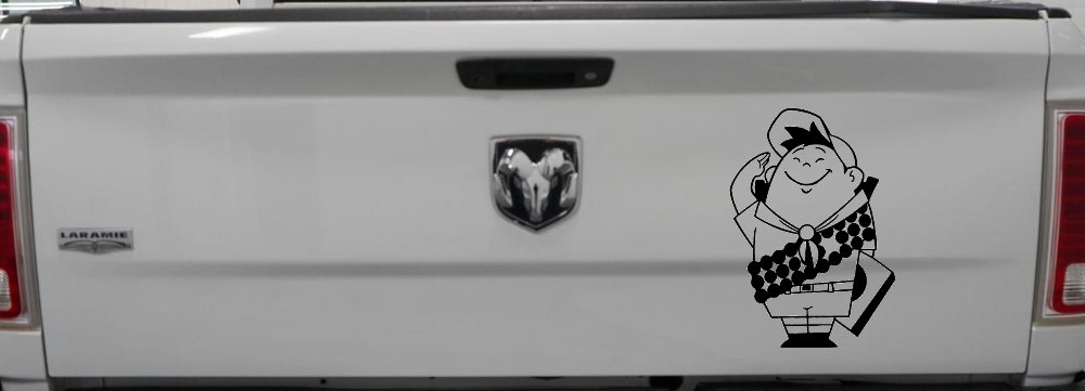 Russell From Up Car or Truck Window Vinyl Decal Sticker (Black)