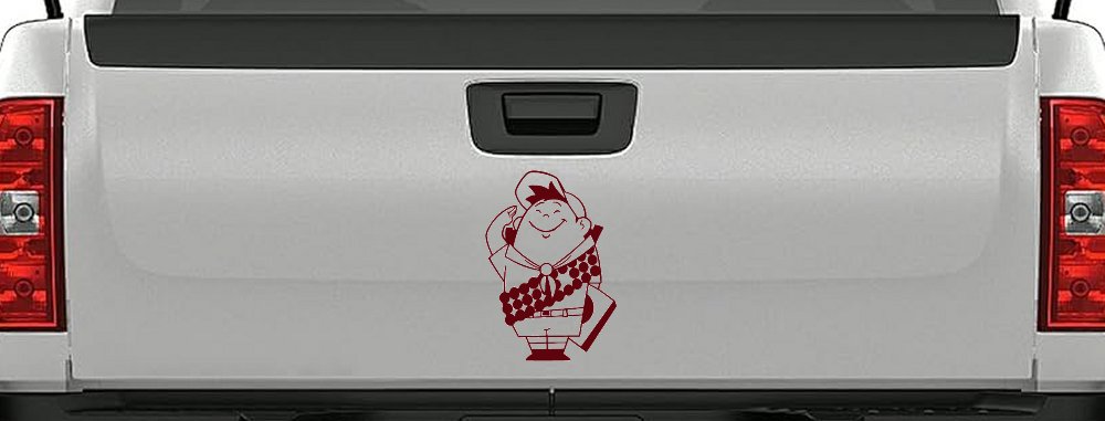 Russell From Up Car or Truck Window Vinyl Decal Sticker (Purple Red)