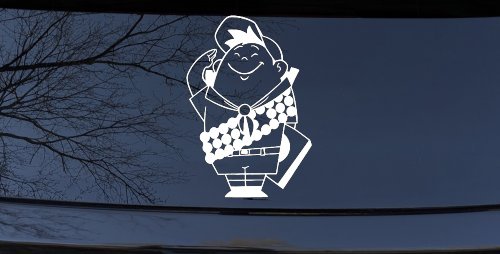 Russell From Up Car or Truck Window Decal Sticker (White)