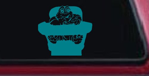 Baby Sinclair Dinosaurs High Chair Car or Truck Window Decal Sticker