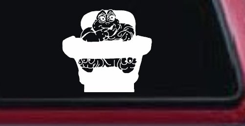 Baby Sinclair Dinosaurs High Chair Car or Truck Window Decal Sticker