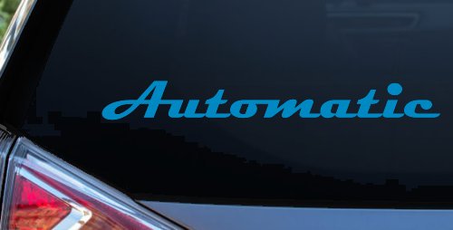 Automatic Car or Truck Window Decal Sticker (Blue)