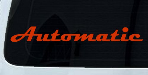 Automatic Car or Truck Window Decal Sticker