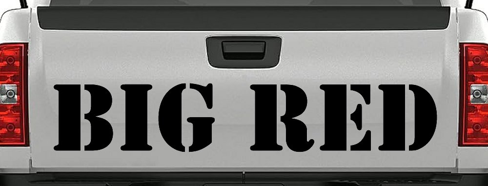 Big Red Special Orders Car or Truck Window Decal Sticker
