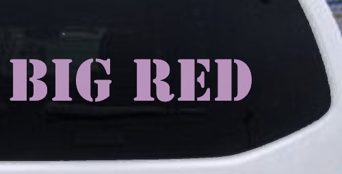 Big Red Special Orders Car or Truck Window Decal Sticker