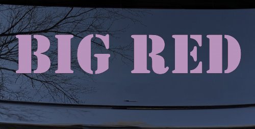 Big Red Special Orders Car or Truck Window Decal Sticker
