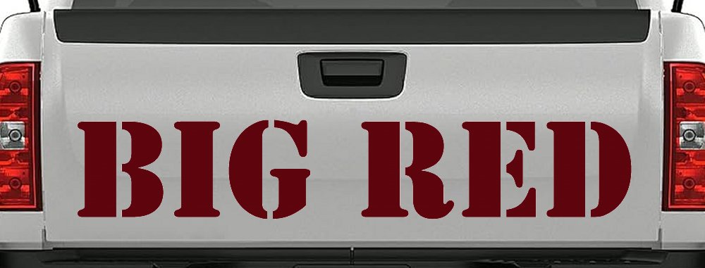 Big Red Special Orders Car or Truck Window Decal Sticker (Purple Red)